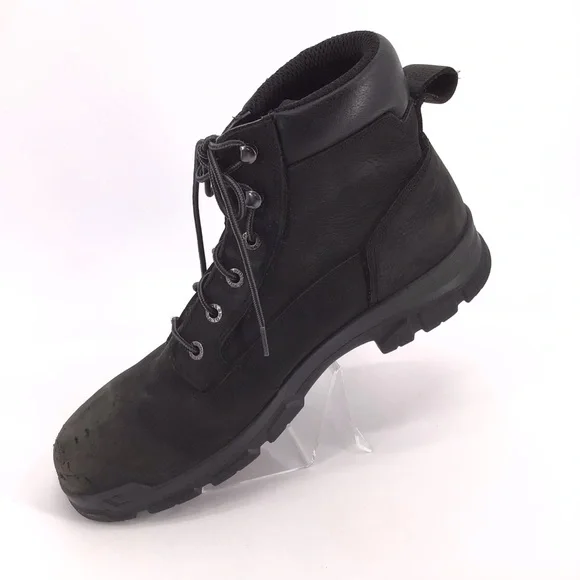 Wolverine Boots: Men's W10908 Black Composite Toe Waterproof Boots Size 13EW - Picture 9 of 13